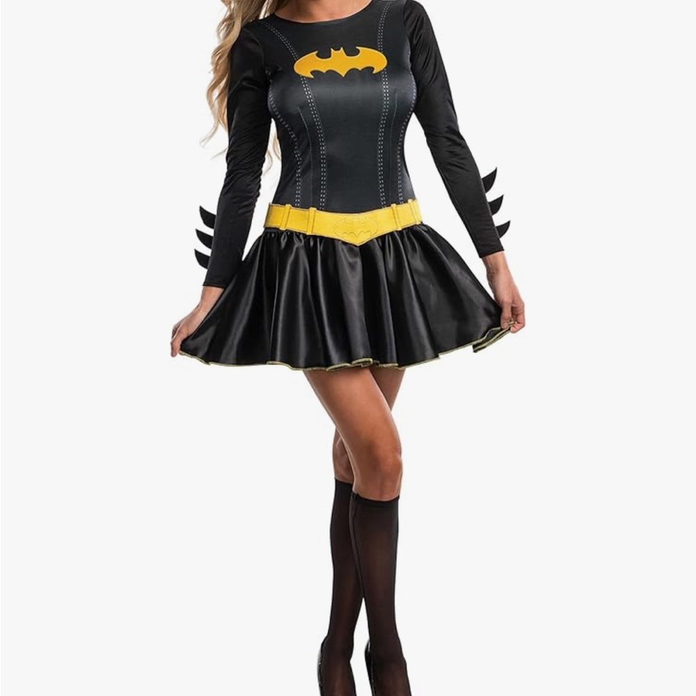 Rubie's Black and Yellow Superhero Dress
